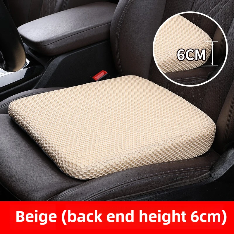 Auto Sitz Booster Kissen Honeycomb Memory Baumwolle Auto Sitzkissen Auto Einfache Atmungsaktive 3D Mesh Verdickt Sitzende Sitzkissen