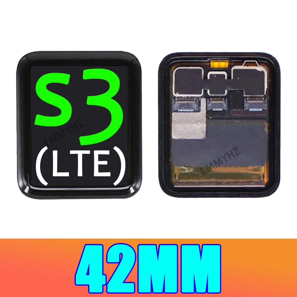 100% ׽Ʈ  AMOLED LCD,  ġ ø 3 , LCD ġ ũ ÷ Ÿ  ü, iWatch S3 LCD 42mm 38mm