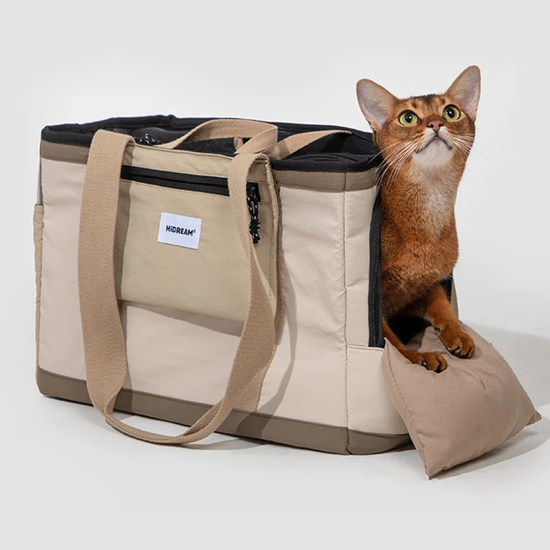 Leisure Pet Single Shoulder Bag Outdoor Cat Breathable Portable Bag Outgoing Carrier Travel Backpack For Cats Accessory