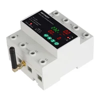 Tuya WiFi Three Phase 4P 100A Auto-Reclosing Over Under Voltage Protector Prepaid Meter Timer Switch Voice Remote Control - Image 3
