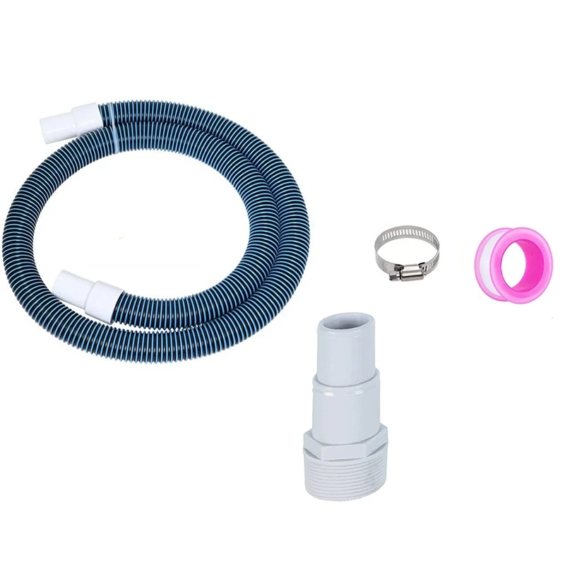 

Universal 1.25/1.5Inch Combo Hose Adapter For Above Ground Pool Pump Filter Separator Durable Easy To Use