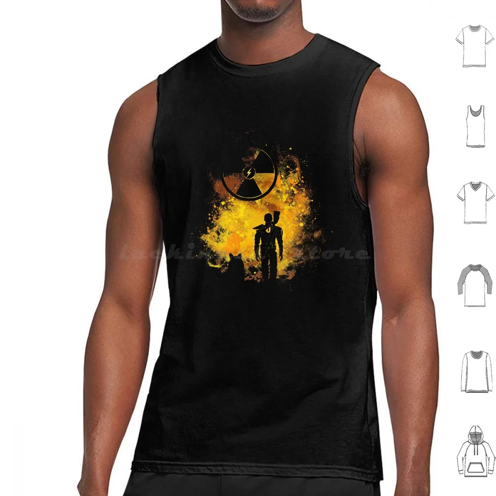 

Художественные майки с принтом из хлопка, 4 предмета, ядерные видеоигры