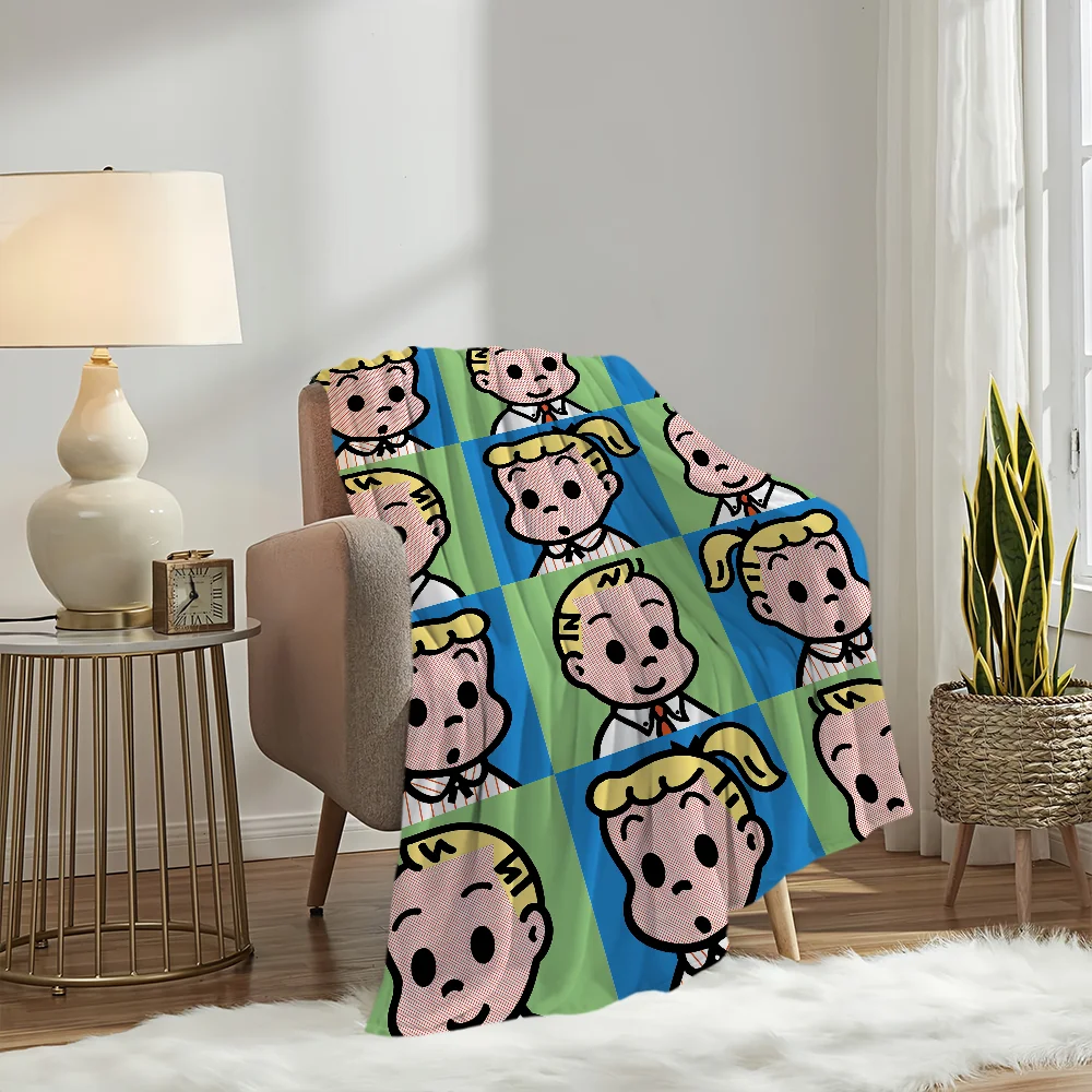 Art Cute Osamu Goods Blanket Plush Nap Sofa rug for Living Room Warm Office Bedroom Birthday Home Travel Kid Gifts 4