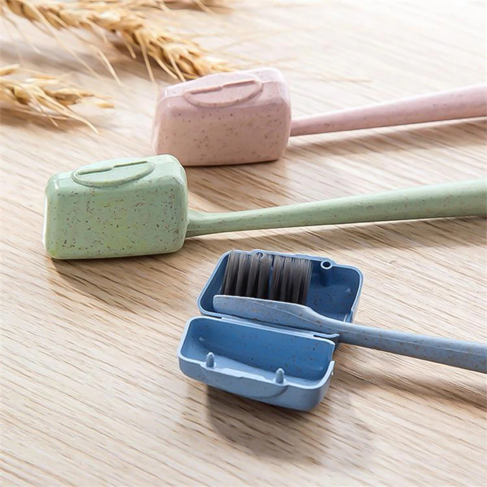 4Pcs/set Mini Toothbrush Head Cover Portable Tooth Brush Holder Cap Outdoor Travel Household Bathroom Organizer Accessories toothbrush holder,toothbrush covers