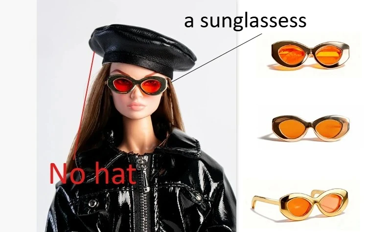 Chic Toy Accessories & Dresses for 1/6 Scale Fashion Dolls
