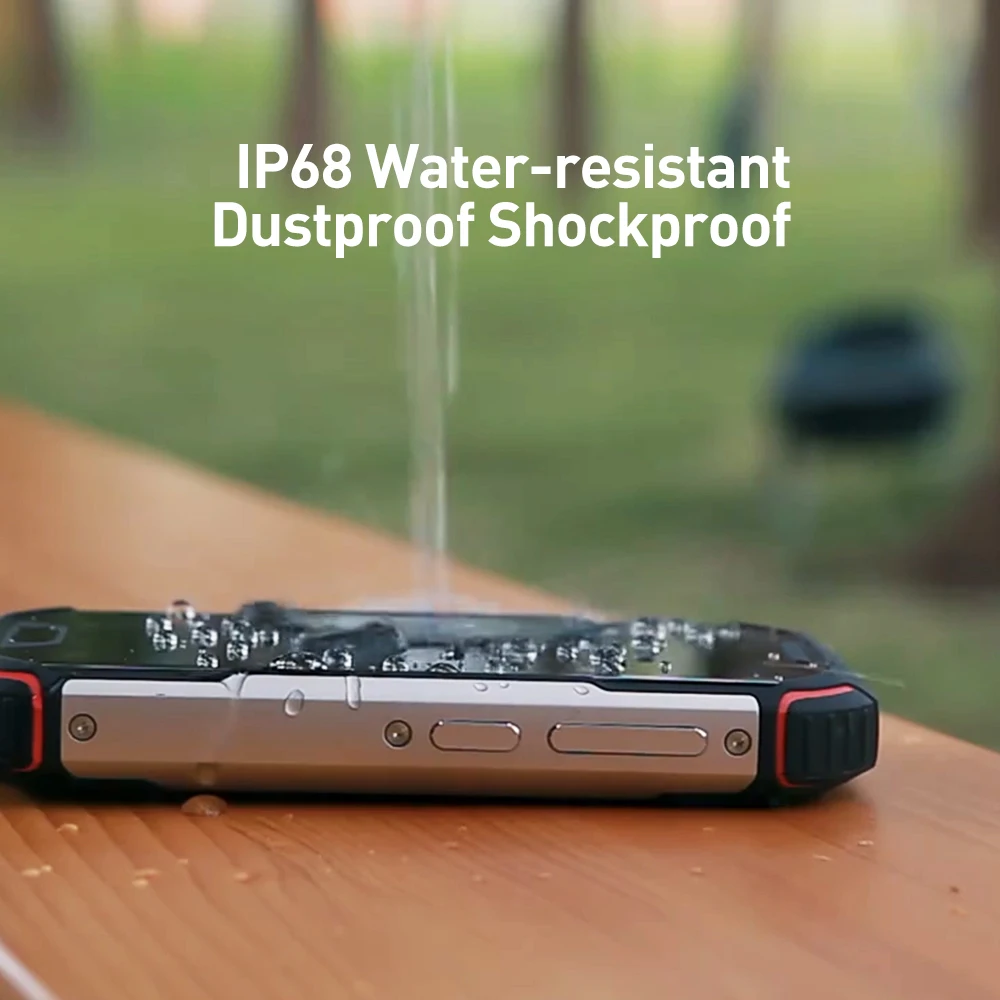 Unihertz Atom XL Rugged Mobile Phone DMR Walkie-Talkie IP68 Waterproof 6GB 128GB Android 10 48 MP 4300mAh NFC 4G Cellphone