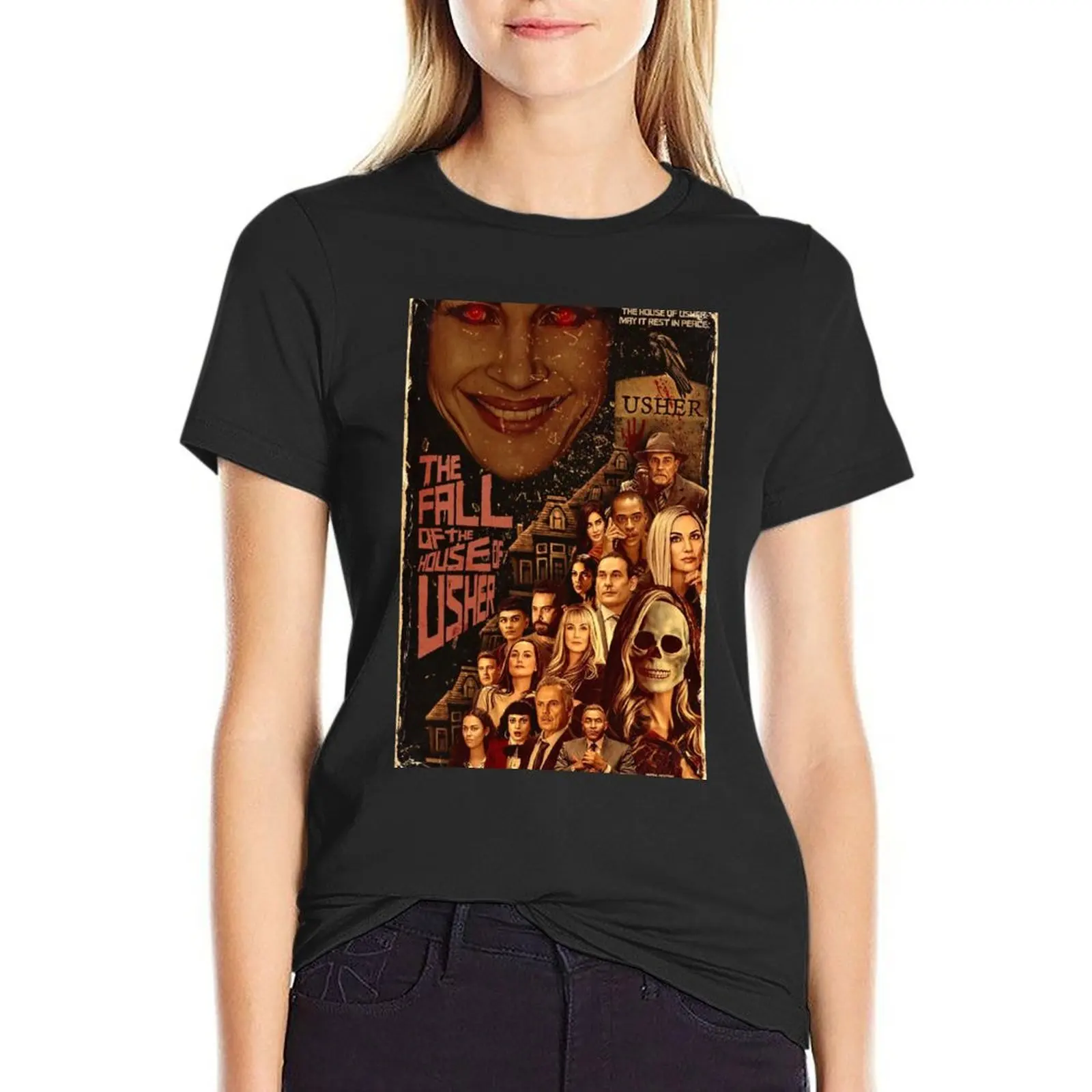 

The Fall of the House of Usher T-shirt graphics cute clothes womans clothing