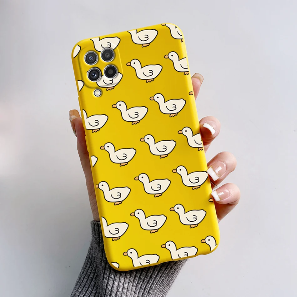 thumbnail image 1 of Funda de silicona suave NOBRAND para Samsung Galaxy A22 4G 5G dibujos animados de oso lindo rana, 1 of 5