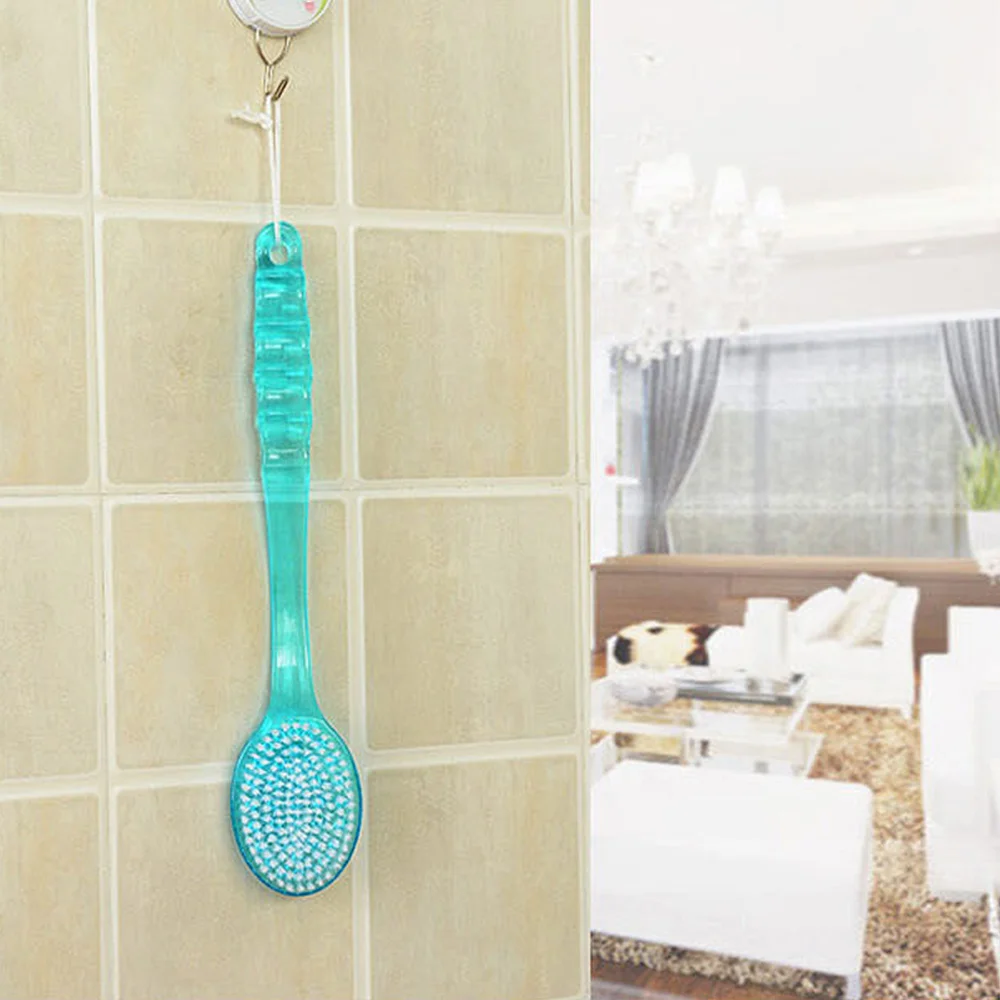 Bath Brush Back Shower Brushes With Handle Exfoliating Scrub Skin Massager Exfoliation Bathroom Brush 5