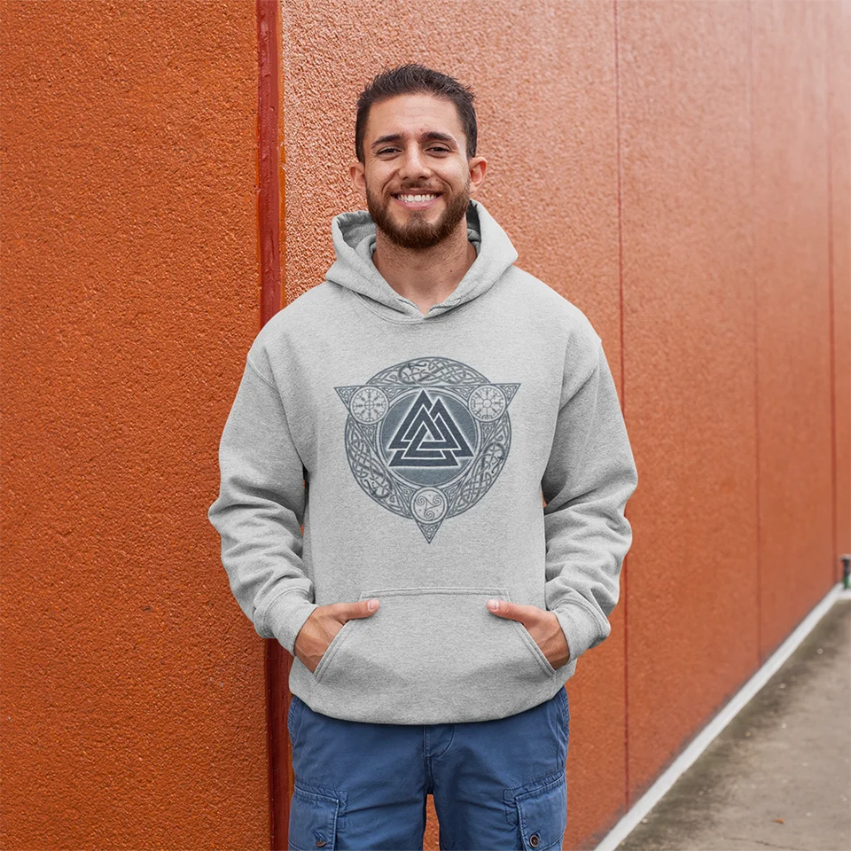Viking Hoodie Viking Odin Tattoo | Viking Sons Of Odin