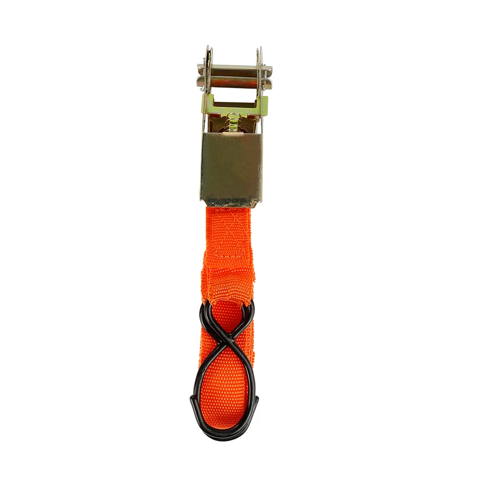Ratchet tie down cargo Straps lashing package Webbing Hold Secure Ratchet Belt Straps Moving Hauling Truck Motorcycle