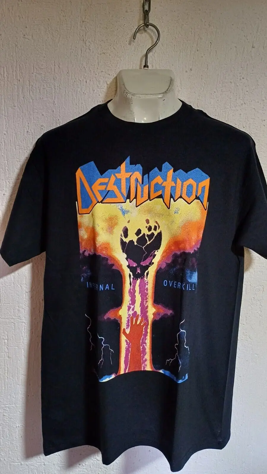 Destruction Infernal T shirt thrash metal Sodom Slayer Kreator 