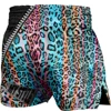 Men Muay Thai Boxing Shorts Leopard Viper Panda MMA BJJ Trunks 6