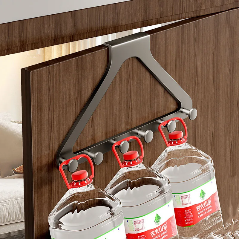 Triangular Door Hook Wall Mounted Punch-Free Hanger Traceless Clothes Hook for Coats Hats & Bags storage hook,door hook