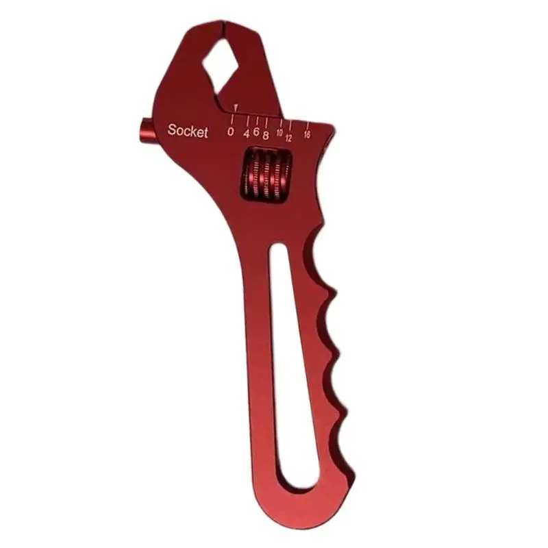 

Sturdy Adjustable Aluminium Spanner Tool Wrench Tool Hose Fitting Tool AN3 AN4 AN6 AN8 AN10 AN12 AN16