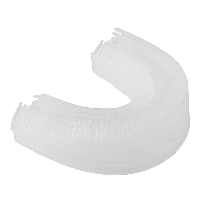 Toothbrush Head 1Pc U-Shape Toothbrush Head Whitening Toothbrush Replacement Head Tooth Whitening Silicone Soft Brush Heads For Adult and Chi