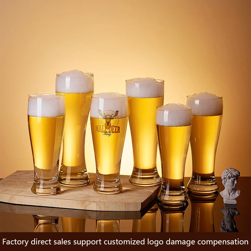 

Experience Ultimate Craft Beer Drinking With Our Minimalist Tempered Thickened Glass Pint Draught Beer Mug Household Beer Cups