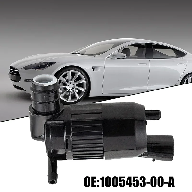 Durable High Quality Washer Pump Parts & Accessories 1pcs ABS Black 1005453-00-A 1pack For Tesla Model S