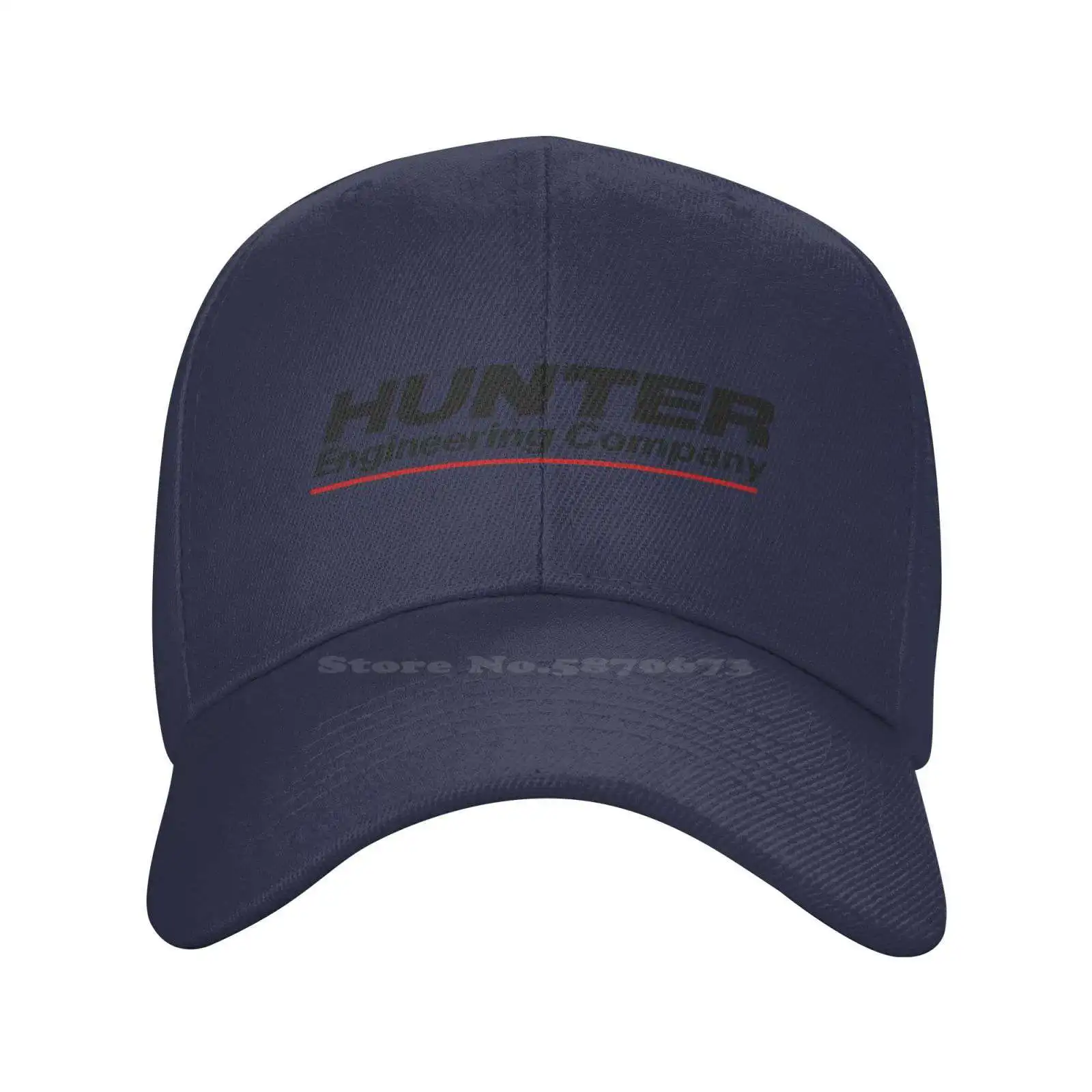 

Модная качественная джинсовая бейсболка с логотипом Hunter Engineering Company