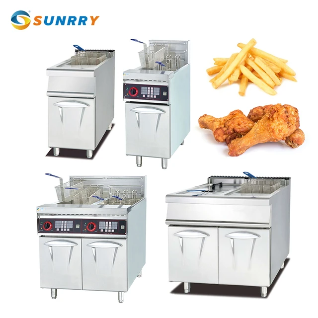 Commercial Fryers for Restaurant - Deep Industrial Fryers: Gas, Electric,  Countertop, Floor