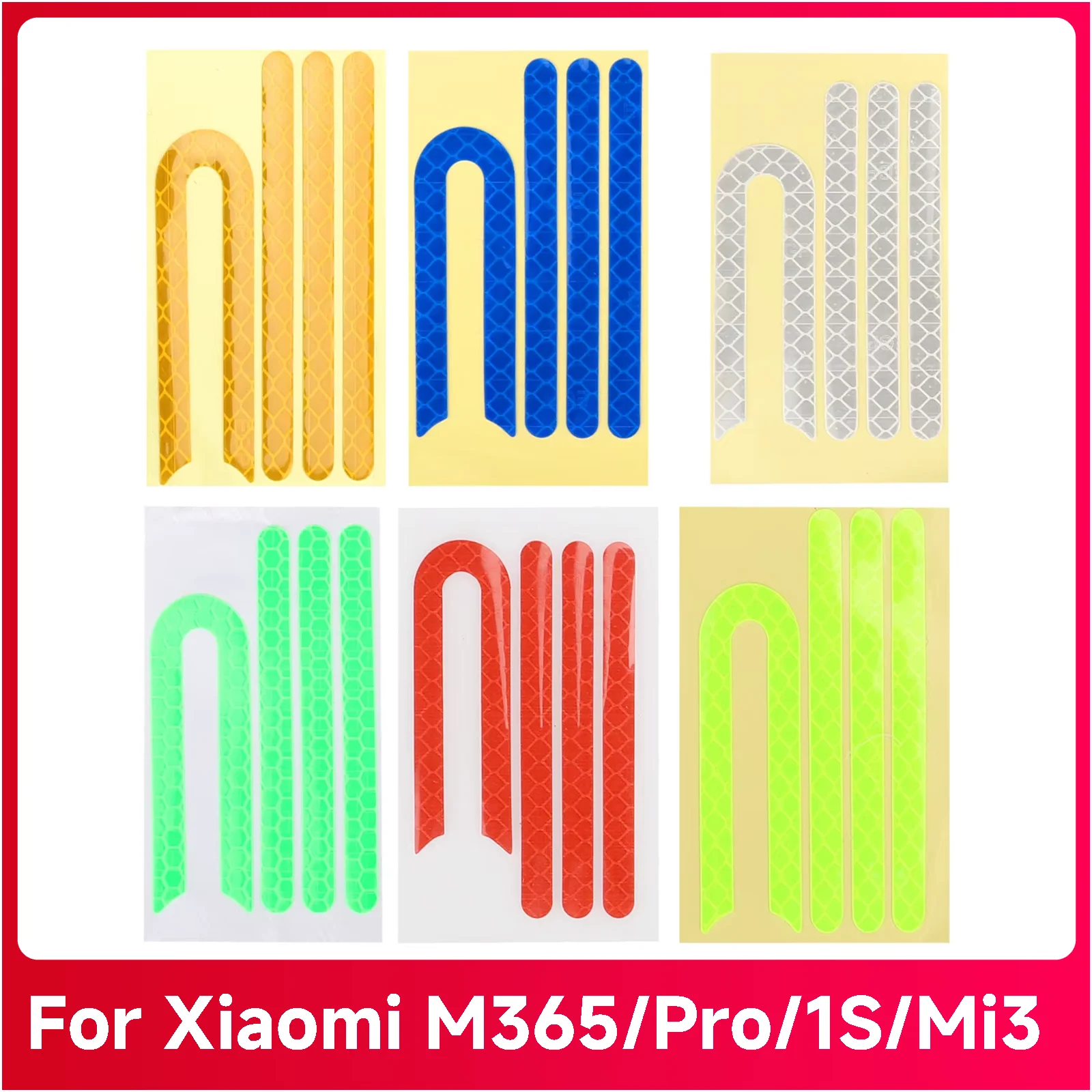 Reflektierende Aufkleber Für Xiaomi Elektrische Roller M365 1S Pro MI3 Vorne Hinten Rad Reifen Abdeckung Schutzhülle Teile