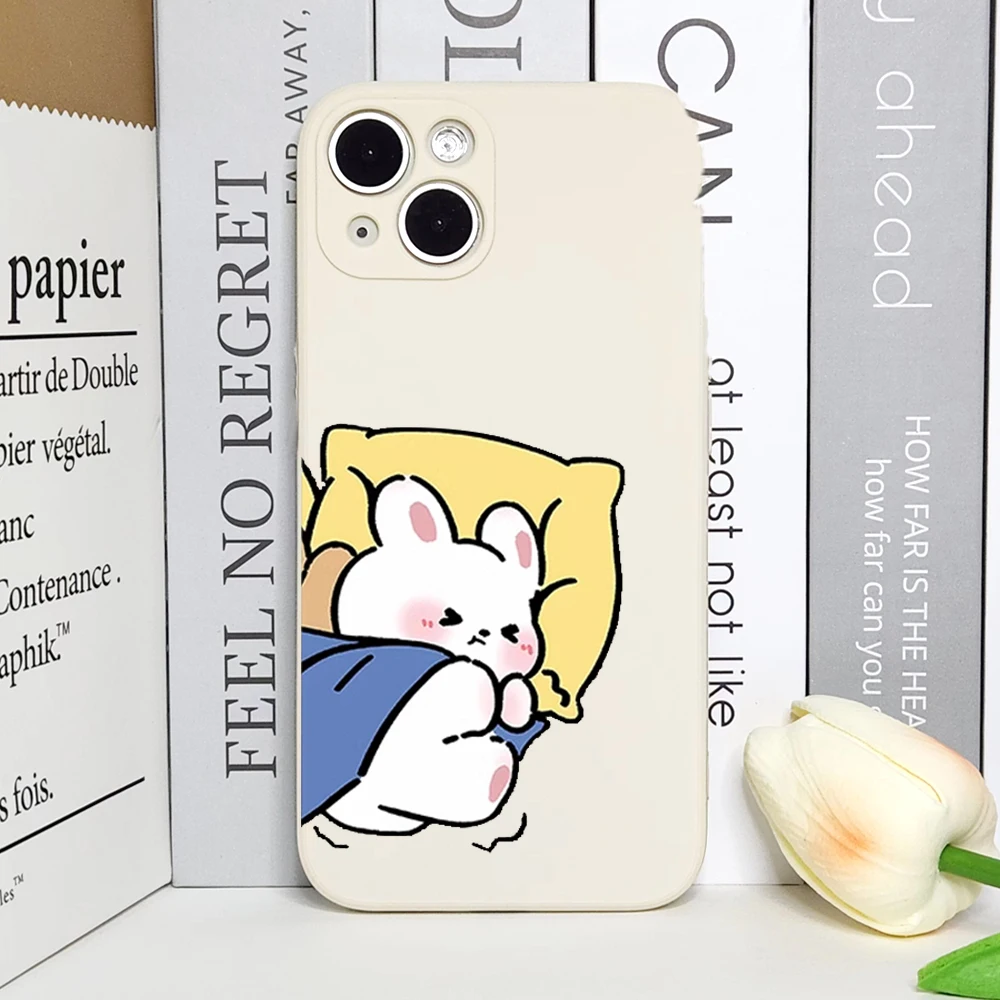 Cartoon Rabbit Bear Paired Couple Phone Case for IPhone 11 12 13 15 16 Pro Max Mini X XS 7 8 14 Plus SE2 Clear Lovers Soft Cover 3 Cartoon Rabbit Bear Paired Couple Phone Case for IPhone 11 12 13 15 16 Pro Max Mini X XS 7 8 14 Plus SE2 Clear Lovers Soft Cover – Bild 3