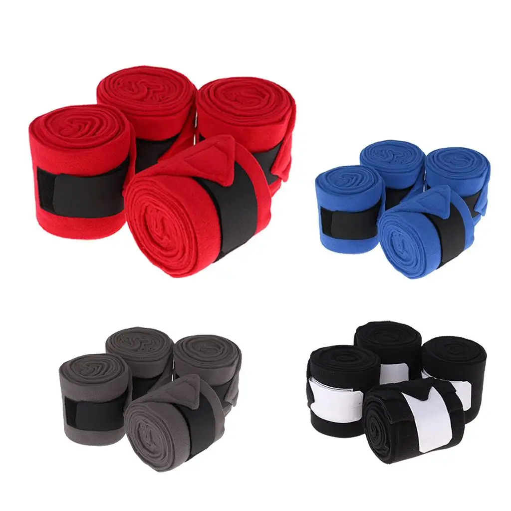  Fleece Bandages Can Be Used During Training, Horse Riding, , Or During Sports