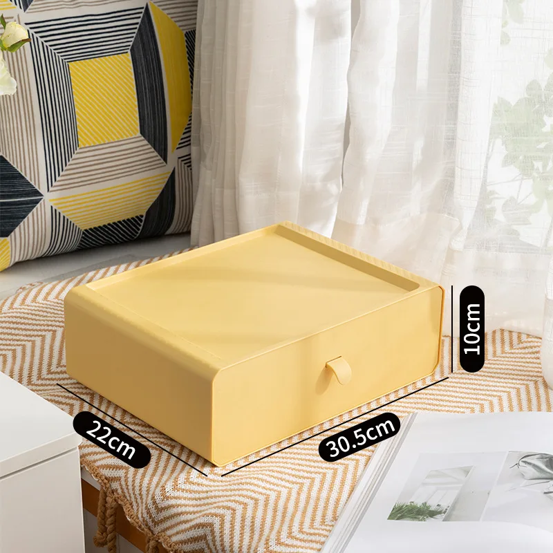 decorative storage bins 10/15Grids Plastic Multifunction Clothing Storage Box Household Wardrobe Storage Sundries Containers Socks Underwear Storage Box toy basket Storage Boxes & Bins