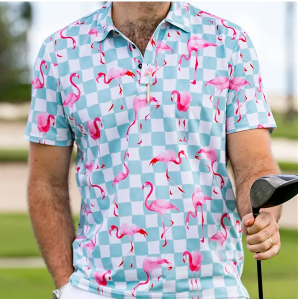 Polo con estampado de caballo para hombre, camisa de alta calidad, transpirable, Paul 100%, Algodón puro, novedad de verano