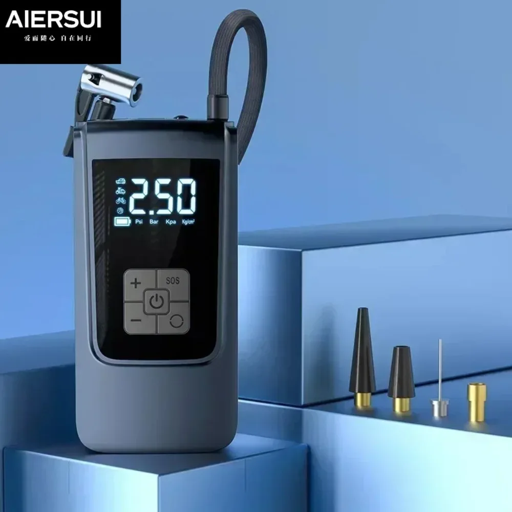 Air Compressor Air Pump Car Portable Tyre Inflator Electric Motorcycle Pump Compressor For Car Motorcycles Bicycles