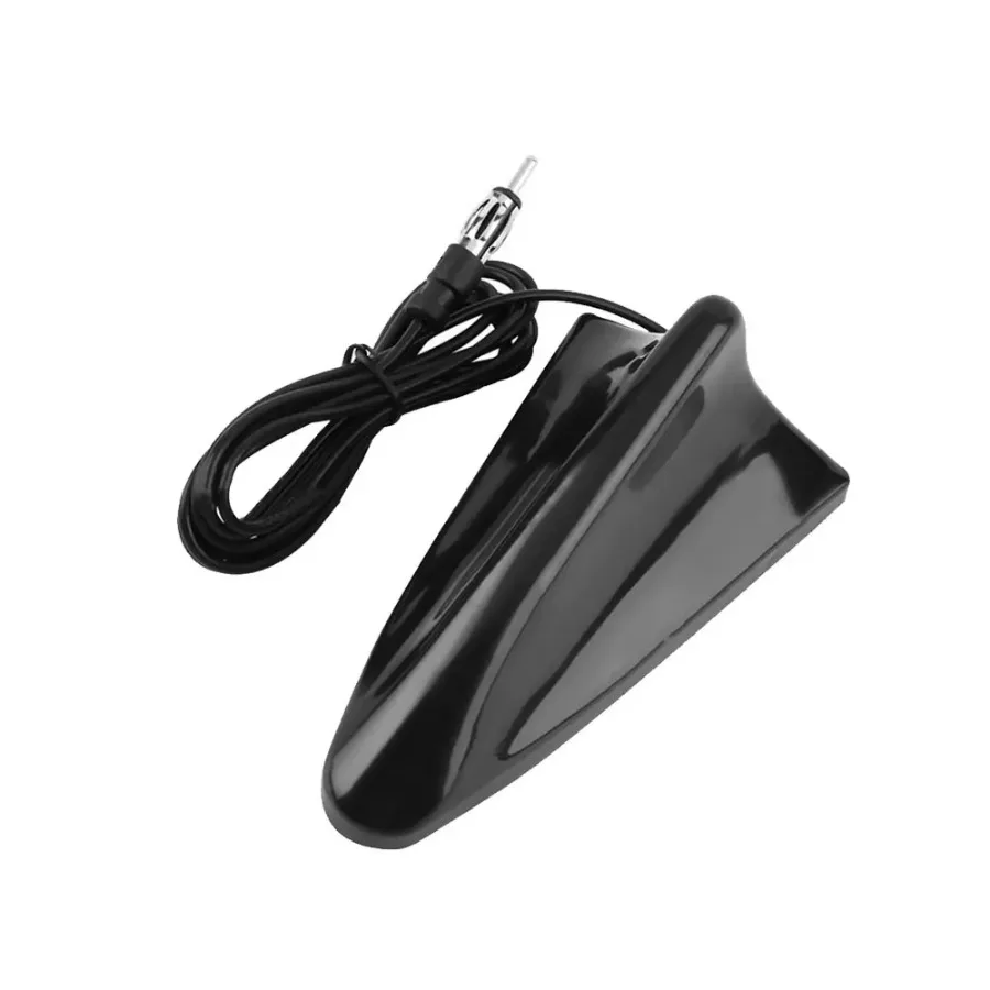 

Black Shark Fin Antenna Auto Radio Roof Signal Aerial Car Radio AM/FM Car Roof Radio Signal Reception Car Universal Accessories