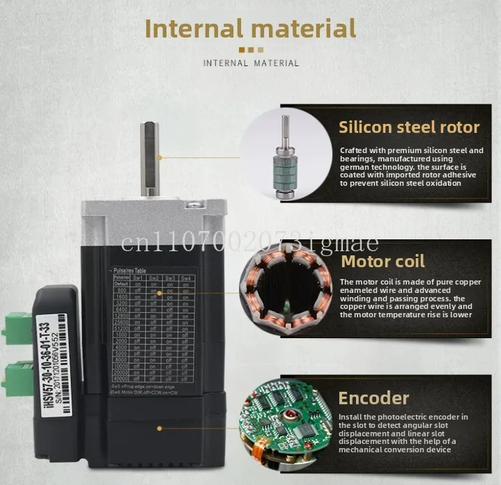 iH SV 57 30 10 36 01 - T - 33 100W 통합형 DC 서보 모터