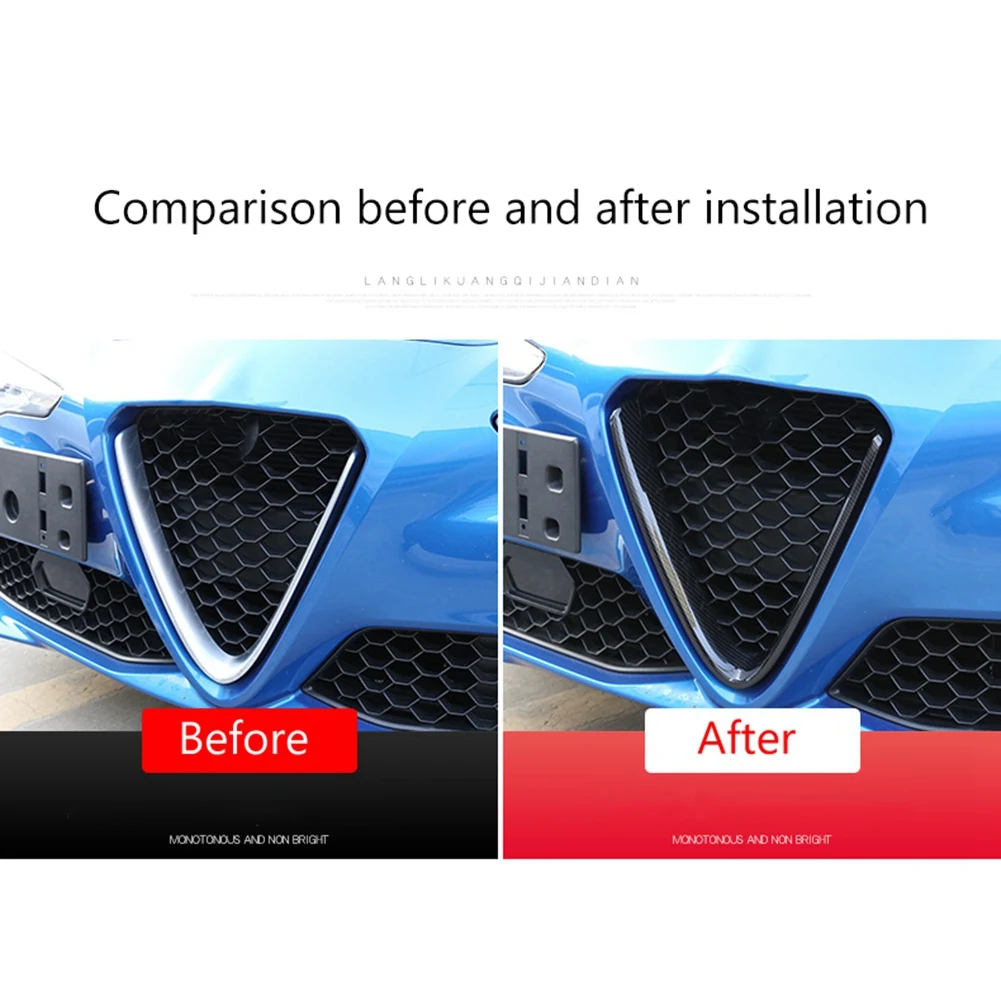 

Решетки для переднего бампера автомобиля Alfa Romeo Giulia 2016-2019