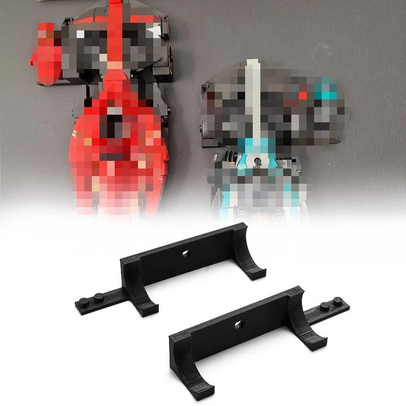 1/2/4/8pcs Wall Mount Hook for Lego Speed Champions F1 Formula 1 Cars DIY Building Block Wall Display Bracket