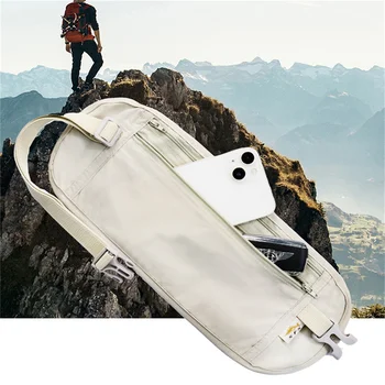 New Arrival Thin Waist Bag Close Fitting Theft prevention Multifuction Passport Invisible Wallet Travel bag