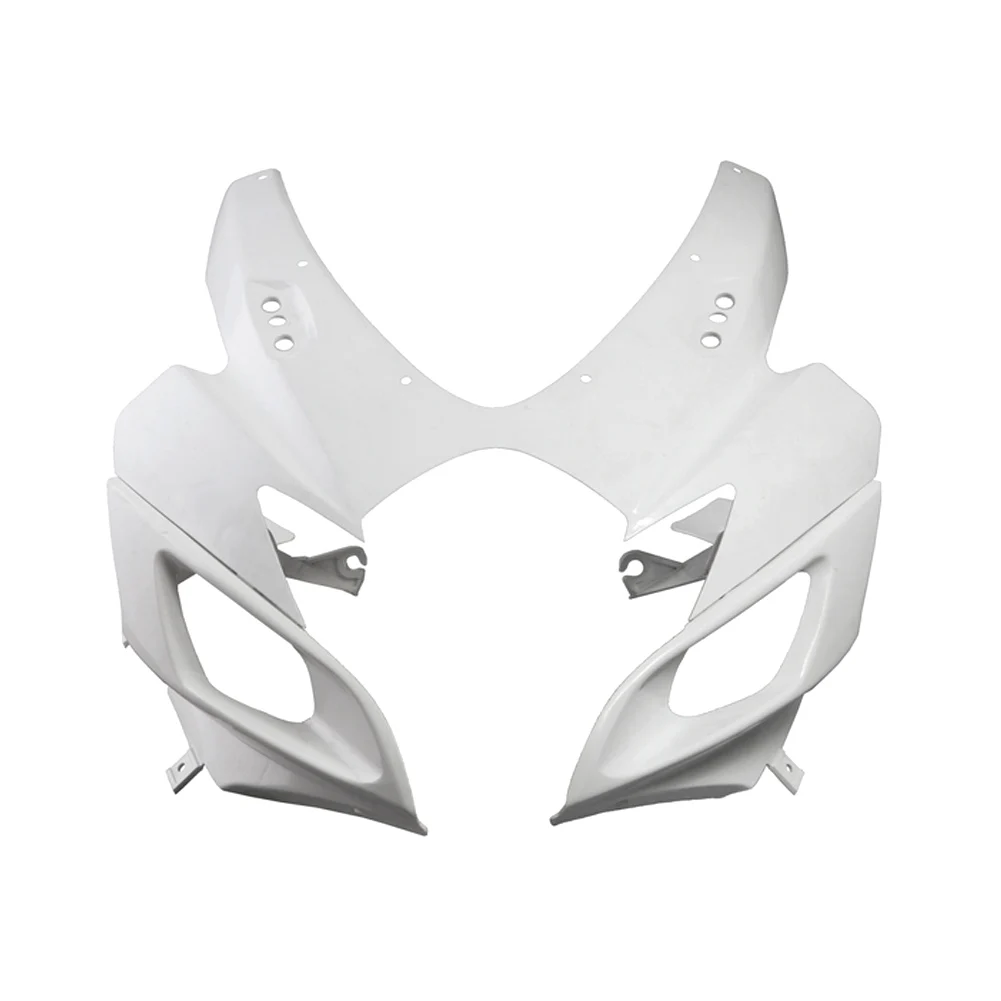 

For Suzuki GSXR 600 750 K6 2006 2007 Motorcycle Upper Front Nose Cowl Fairing Injection Mold ABS Plastic Unpaint White