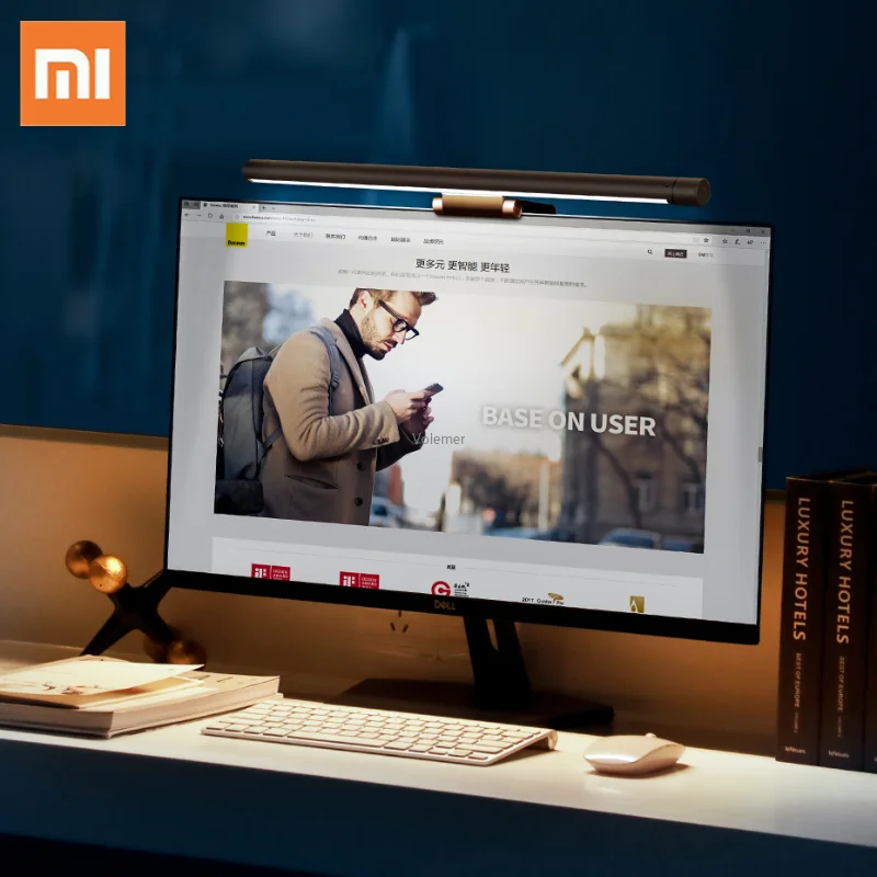 Светодиодная лампа Xiaomi Baseus подвесной светильник для компьютера ноутбука офиса