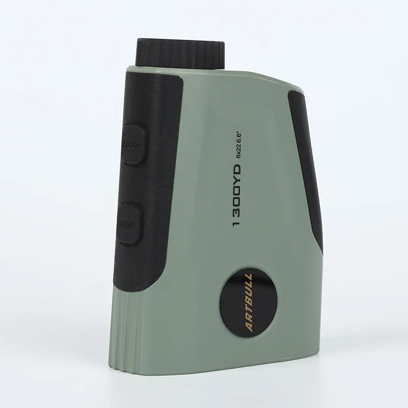 Golf Laser Rangefinder 1300Yar Telescope with Flag-Lock Slope Pin Distance Meter for Hunting Monocular 6x magnification