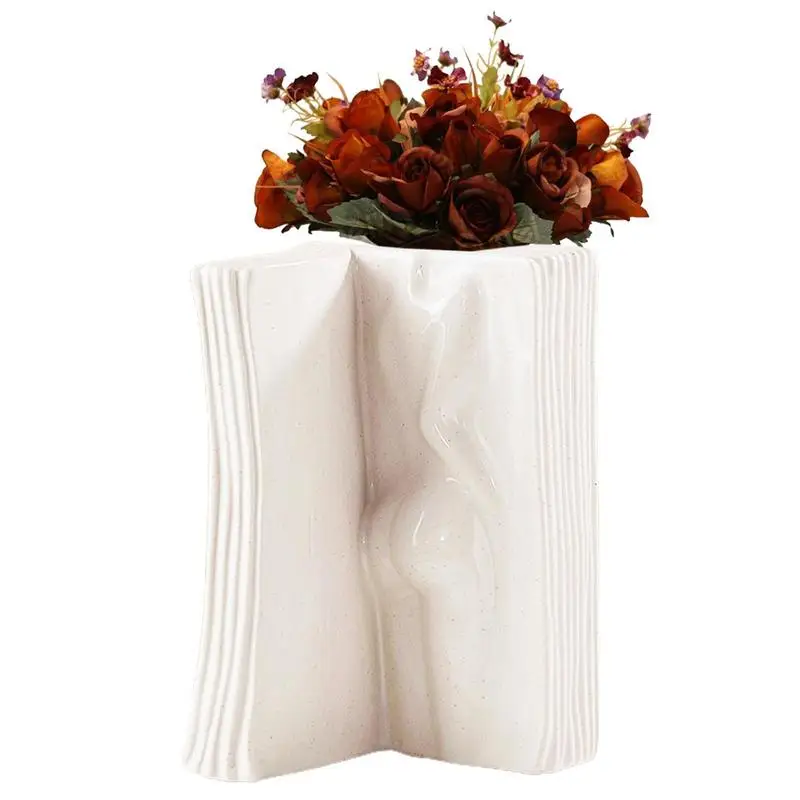 

Tabletop Flower Vase Female Body Flower Bottle Table Centerpieces Flower Arrangement Supplies For Home Bathroom Bedroom