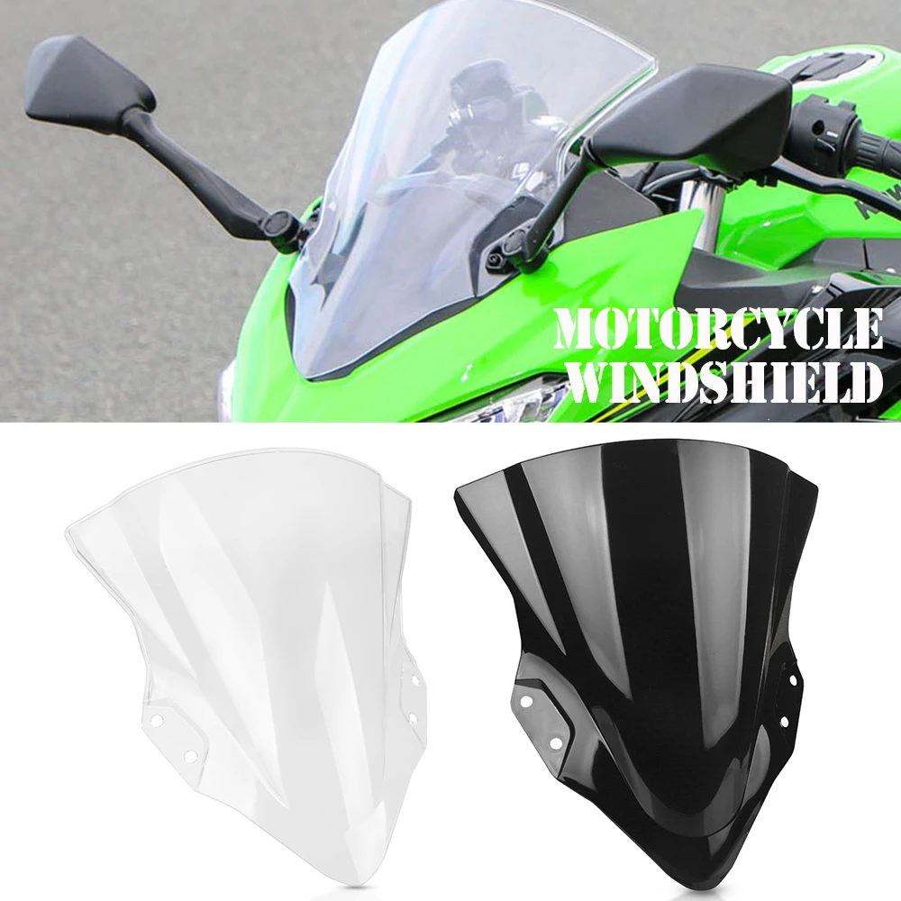 

2018 2019 2020 Motorcycle For Kawasaki Ninja 250 NINJA 400 EX400 EX 400 Front Screen Windscreen Windshield Deflector Protector