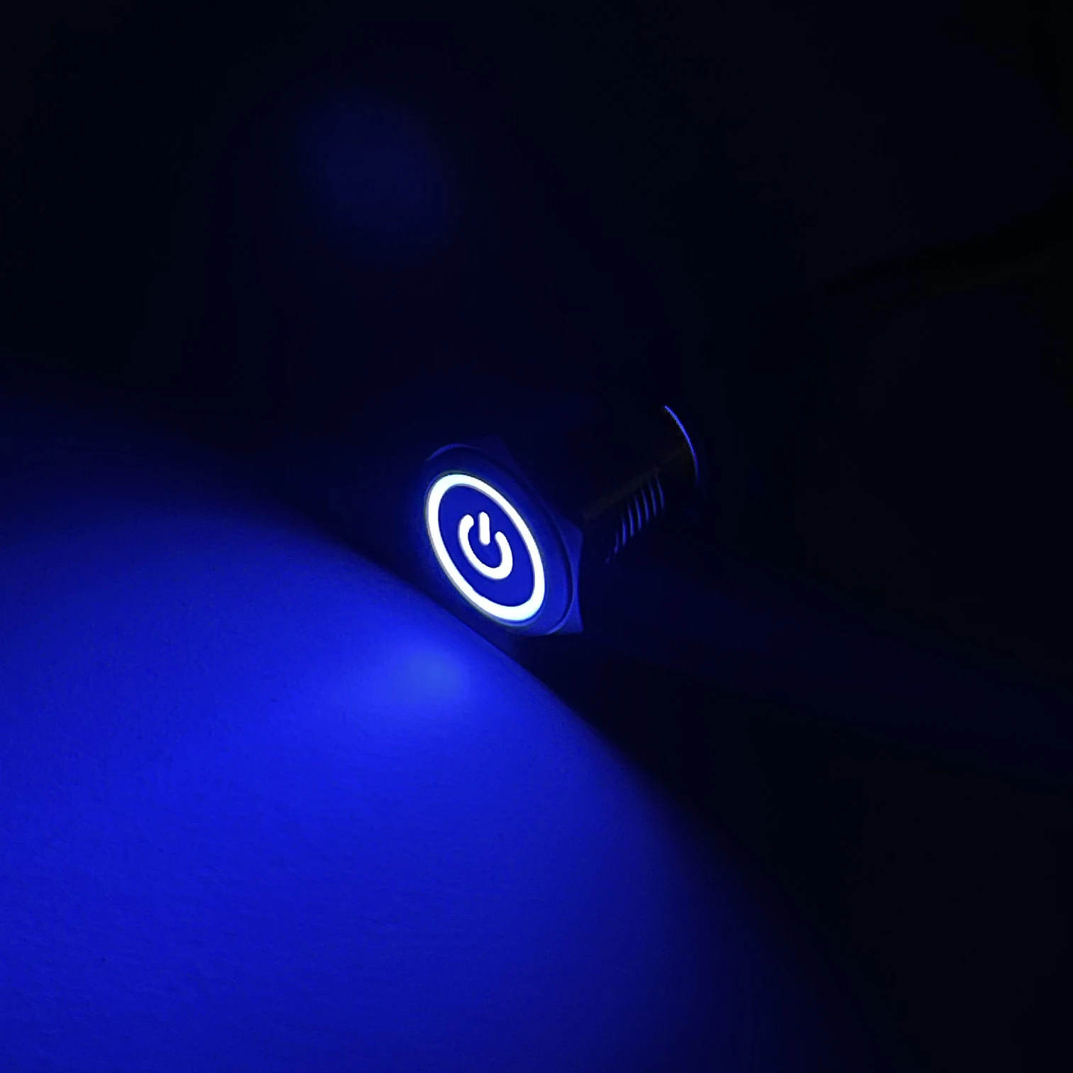 ตัวเลือกสินค้า ปุ่มสวิตช์กันน้ำ LED ปุ่มล็อค ON-OFF