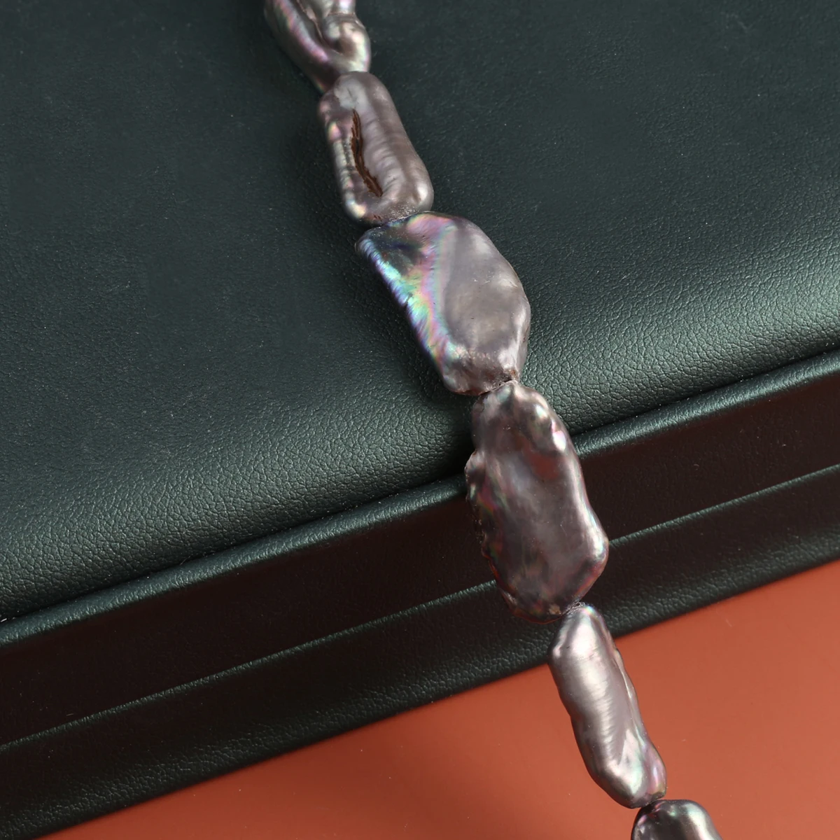 100% Natural Pearl Black Loose Spacing Pipa Beads 8x18-9x20mm Jewelry Making DIY Necklace Earrings Accessories Gift