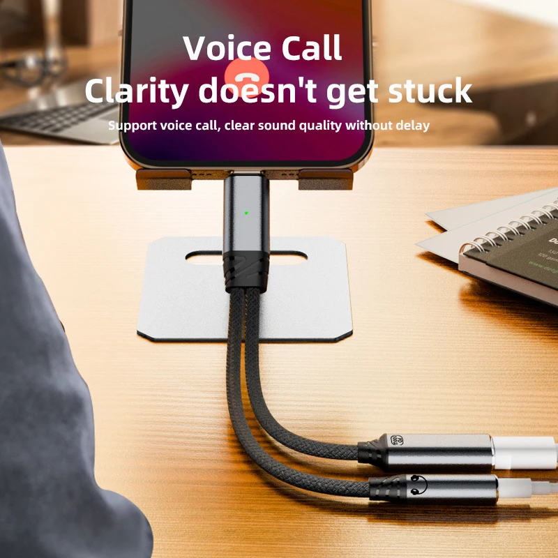 Type C to 3.5mm AUX Cable Adapter for Huawei P40 Xiaomi 10 9