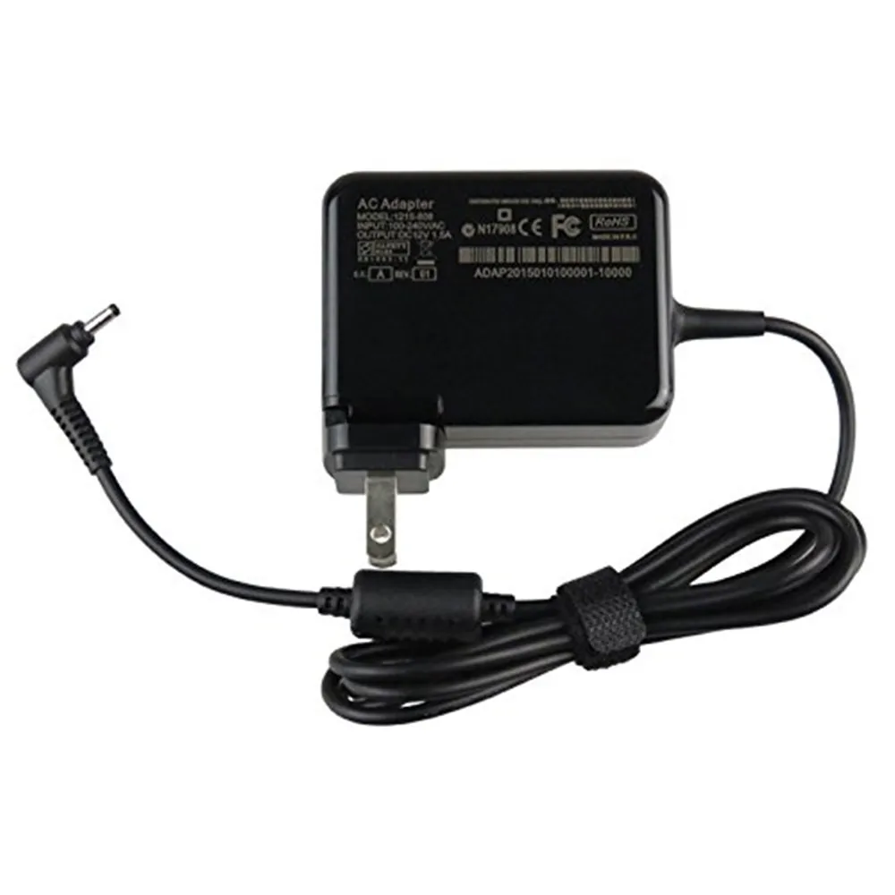 Compact 12V 1.5A Tablet Charger with DC3.0*1.1mm Connector