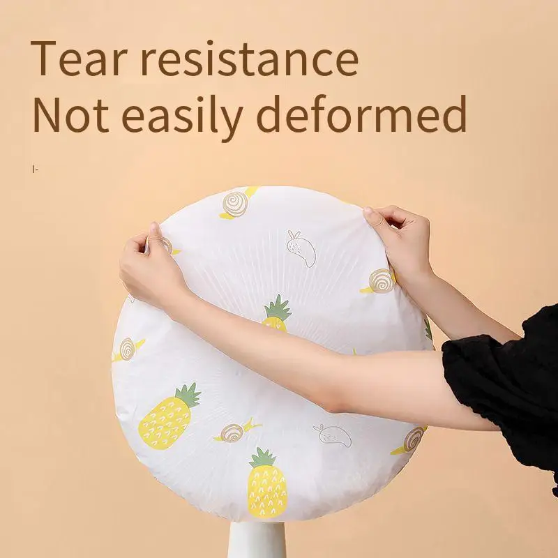Cartoon Printed Electric Fan Covers Simple Protector Dust-proof Water-proof All-inclusive Fancover Washable Durable Reusable