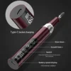35000RPM Wireless Nail Drill Pen USB Nail File Polishing Pen Rechargeable Nail Drill Machine Portable Manicure Drill Salon Tool 2