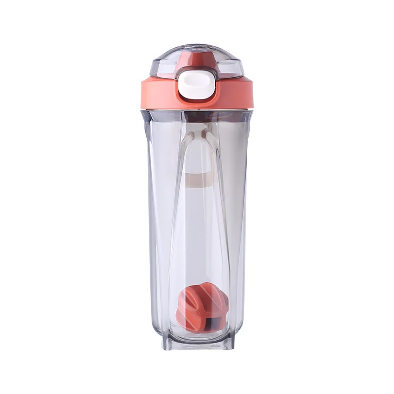 Protein Powder Shaker Portable Fashion Gym Outdoor Sports Drinking Plastic Bottle Water Cup Accompanying Portable Hand Cup