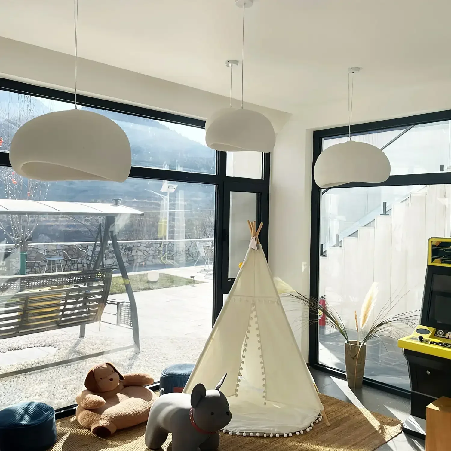 Led Lights Led Atmosphere Lamp Pendant Lights Led Atmosphere Lighting Led Interior Lights Handmade Wabi Sabi LED Chandelier