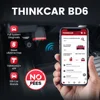 THINKCAR BD6 obd2 Scanner Bluetooth,  All System Diagnostic Tool 5  Reset Lifetime Free Update for 120 Car Brands iOS & Android 2