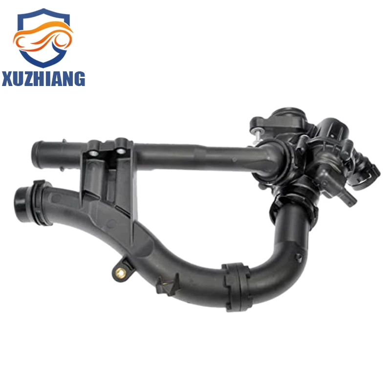 Automotive Electronic Thermostat Assembly For Mercedes Benz C180 C200 C260 W205 W212 M274 C300 E300 2742000115 A2742000115 engine coolant thermostat thermostat housing cover